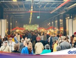 Potret Keramaian Pasar Indonesia Di Den Haag Belanda