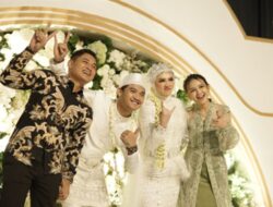 Unggah Foto Pernikahannya Di Gilga Sahid, Happy Asmara Beri Ucapan Di Diri Sendiri: Samawa Ya