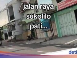 Netizen Menggunjingkan Jalanan Sukolilo Pati yang Sepi, Camat Buka Suara