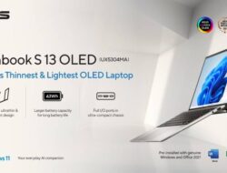 Laptop ASUS AI Tipis, Ringan, Stylish, dan Ramah Lingkungan