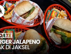 Burger Jalapeno Di Jaksel yang Lezat dan Juicy