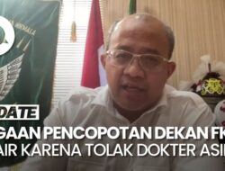 IDI Minta Klarifikasi Unair Yang Berhubungan Didalam Pencopotan Dekan FK