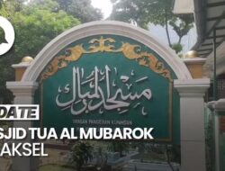 Berkunjung Di Masjid Tua Al Mubarok Di Jaksel yang Berumur Ratusan Tahun