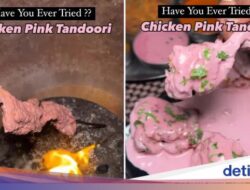 Ayam ‘Barbie’, Ayam Panggang Saus Pink yang Creamy