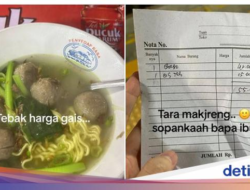 Bakso Ke Warung Kaki Lima Rp 40 Ribu Seporsi Diprotes Kemahalan