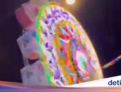 Pada Wahana Bianglala Hingga Klaten ‘Menggila’ Berputar Tak Terkendali