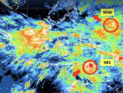 Waspada Hujan Lebat dan Gelombang Tinggi