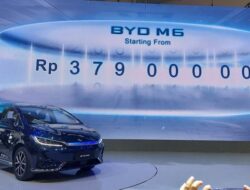 Bedah Spesifikasi BYD M6, MPV Listrik Pertama Di Indonesia