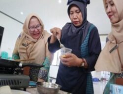 Cegah Stunting, Pertamina EP Gelar Pelatihan Pembuatan PMT Lokal