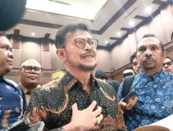 Divonis 10 Tahun Penjara, SYL Hargai Putusan Majelis Hakim