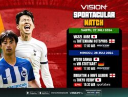 Duel Seru Vissel Kobe vs Tottenham Hotspurs, Link Penyiaran Langsung Ke Vision+