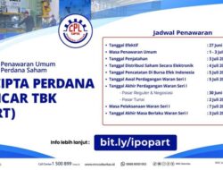 Emiten PT Cipta Perdana Lancar Tbk (PART) Siap Melantai Ke Bursa, Tawarkan Harga Rp105 Per Saham