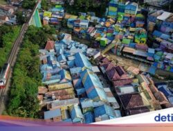 Foto Udara Kampung Tematik Malang