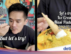 Antimainstream! Paduan Nasi Padang Es Krim hingga Nasi Kuah Bubble Tea