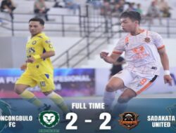 Moncongbulo vs Sadakata United Bermain Imbang 2-2