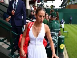 Heboh Petenis Cantik Ukraina Kenakan Gaun Pengantin Hingga Wimbledon