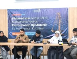 Indonesia Zakat Watch Gugat Undang-Undang Nomor 23 Tahun 2011 Ke MK