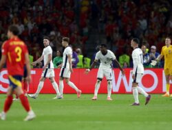 Inggris Bangsa Pertama yang Back-to-Back Kalah Di Final Euro