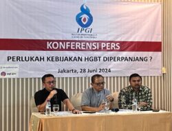 IPGI Minta Pemerintah Evaluasi Langkah Harga Gas Bumi Tertentu