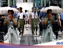 Jepang Dilanda Panas Ekstrem