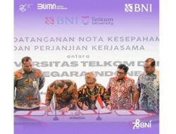 Kembangkan Ekosistem Keuangan Kampus, BNI dan Telkom University Ciptakan Pembayaran Terintegrasi