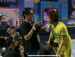 Kocaknya Duel Badminton Anak Sule vs Andre Taulany, Penuh Tawa dan Ketegangan