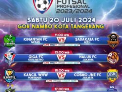 Giga FC Kota Metro vs Halus FC Jakarta Ke MNCTV