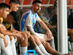 Lionel Messi Terancam Absen 2 Laga Akibat Kerusakan Ligamen Pergelangan Kaki