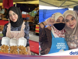 Mahasiswi Cantik Ini Tak Gengsi Bantu Orang Tuanya Jual Ayam Goreng