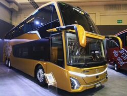 Kendaraan Angkutan Umum Premium Double Decker Mercy 0500 RSD 2445 Rilis Ke GIIAS 2024