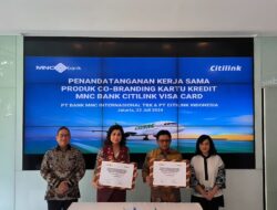 MNC Bank dan Citilink Teken Kerja Sama Produk Co-Branding Kartu Kredit