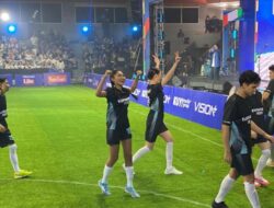 Novia Bachmid Sumbang 1 Skor Sebagai Regu Vision Ke Ajang Celebrity Mini Soccer EUPHORIA FEST 2024