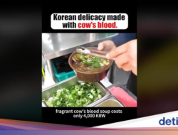 Olahan Darah Sapi Ini Dari Sebab Itu Menu Sarapan Kandidatteratas Hingga Korea Selatan