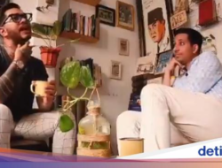 Kompaknya Onadio Leonardo Ngopi Bareng Istri dan Habib Jafar