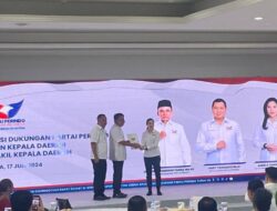 Partai Perindo Serahkan Surat Rekomendasi kepada 42 Cakada