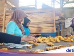 Gurih Manis! Tengteng Bersama Tasikmalaya Ini Diproduksi 200 Bal Sehari