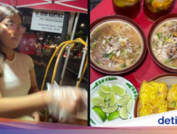 Penjual Soto Cantik Ini Sukses Mencuri Perhatian Pembeli