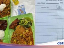 Pesan 3 Nasi Rames, Pembeli Ini Kaget Harganya Rp 550 Ribu