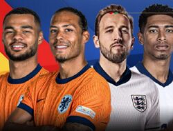 Prediksi Line Up Belanda vs Inggris Euro 2024, Siapa Penantang Spanyol Ke Final?