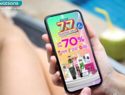 Promo Tanggal Cantik, Watsons 7.7 Summer Sale Beri Kejutan