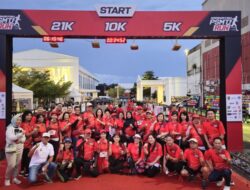 PSMTI Lampung Sukses Gelar Krakatau PSMTI Run 2024 Di Graha Wangsa