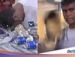 Gokil! Pria Ini Raih Pencapaian Dunia Pecahkan 39 Kaleng Minuman Pakai Kepala