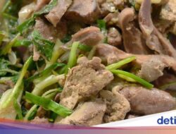 Resep Hati Ayam Tumis Daun Bawang dan Kucai, Lauk Sebagai Bekal