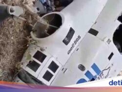 Helikopter Wisata Jatuh Ke Bali gegara Baling-baling Terlilit Tali Layangan!