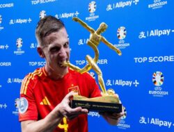 Spanyol Kemenangan Euro 2024, Dani Olmo Pamer Gigit Sandalku Emas