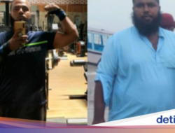 Modal Konsisten Makan Sehat, Pria Ini Sukses Turun BB 60 Kilogram