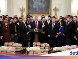 TikToker Nekat Seharian Tiru Pola Makan Donald Trump