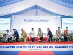 VinFast Bangun Pabrik Kendaraan Pribadi Elektrik Di Subang, Target Operasi 2025