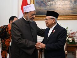 Wapres dan Grand Sheikh Al-Azhar Sepakat Tunjukkan Ke Dunia Islam Bukan Agama Kekejaman