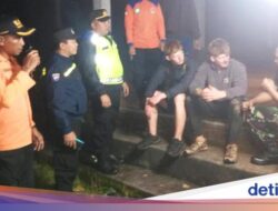 2 Turis Inggris Tersesat Di Gunung Agung, Berhasil Ketemu tapi Lemas
